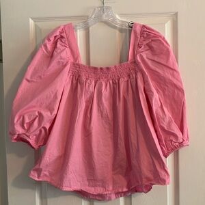 Bubblegum/Barbie pink top from H&M